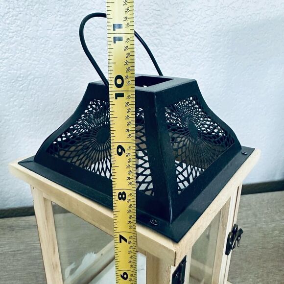 Farmhouse Modern Lantern Boho Candle Holder - Picture 2 of 6